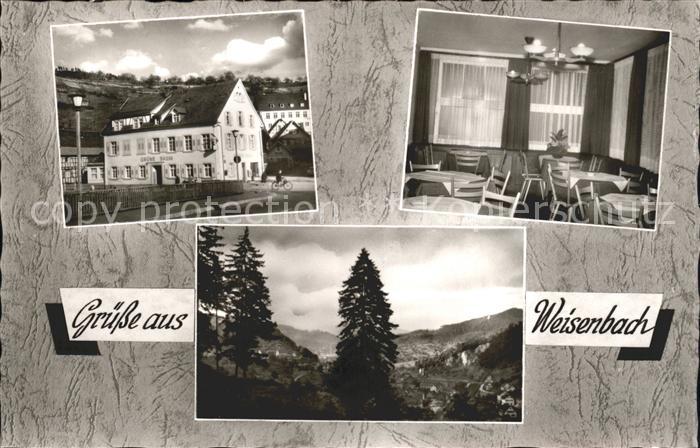 Weisenbach Murgtal Gasthaus Pension Cafe Otto Back