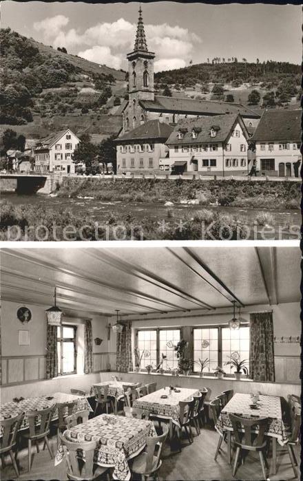 Weisenbach Murgtal Gasthof Metzgerei Blume