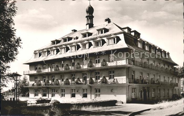 Buehlertal Sanatorium Buehlerhoehe