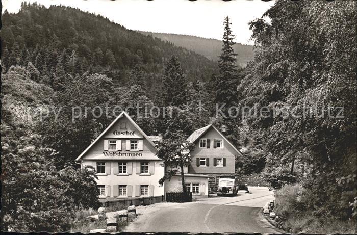 Seebach Ottenhoefen Schwarzwald Gasthof Wolfsbrunnen