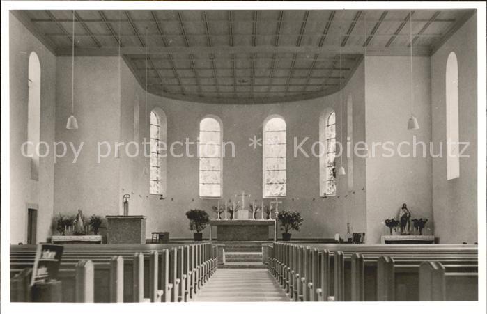 Obersasbach Inneres neuen Kirche