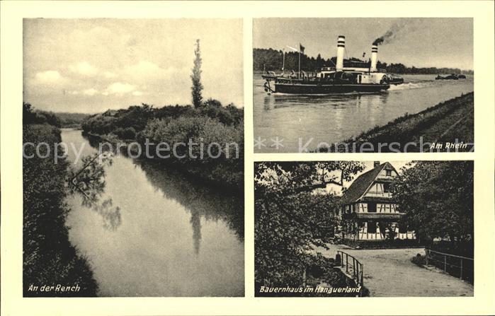 Helmlingen Rench Rhein Bauernhaus Hanauerland