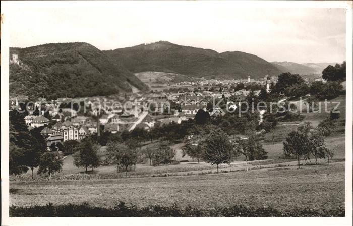 Waldkirch Breisgau Blick nach Kollnau
