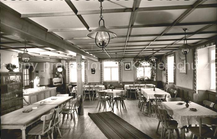 Oberwinden Elztal Gasth. z. Ochsen Speisesaal