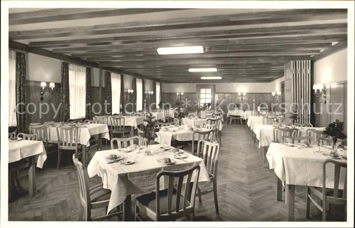 Bad Sulzbach Thermalbad Muentner-Schumann-Heim Speisesaal