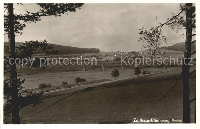 Zollhaus Blumberg Ortsansicht