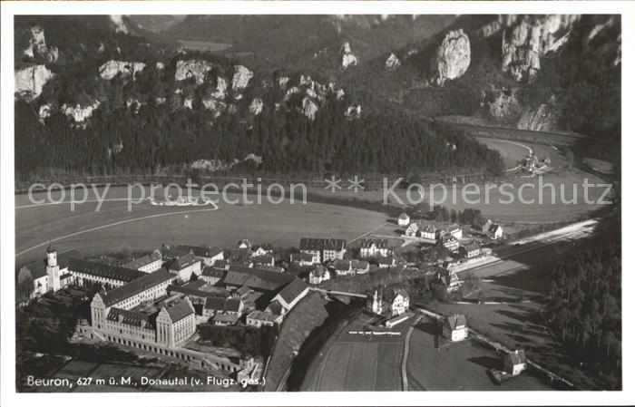 Beuron Donautal Fliegeraufnahme