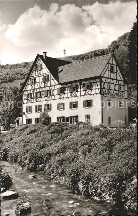 Neidingen Beuron Gasthof zur Muehle