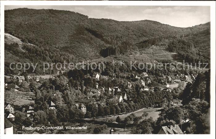 Freiburg Breisgau Guenterstal Villenviertel