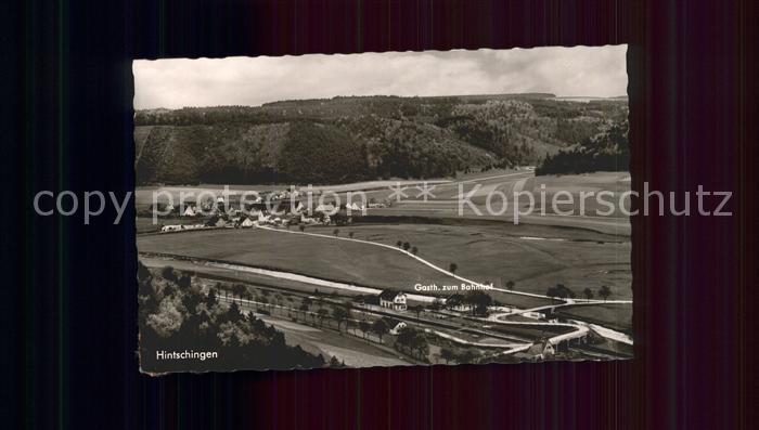 Hintschingen Gasthof zum Bahnhof