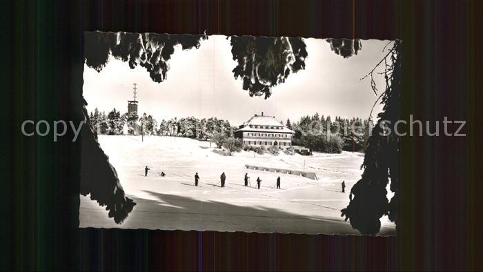 Raichberg Onstmettingen Naegelhaus Wanderheim Skifahrer