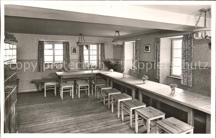 Bad Herrenalb Aschenhuette Schullandheim Speisesaal