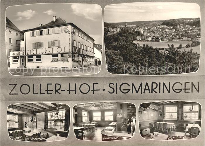 Sigmaringen Brauereigaststaette Zoller-Hof Jaegerstueble Braustueble Gastzimmer