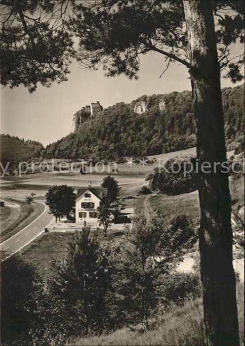 Hausen Tal Gasthaus zum Bahnhof Schloss Werenwag