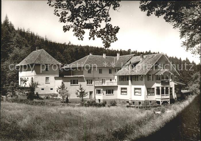 Marxzell Karsruhe BW Waldhotel Bergschmiede