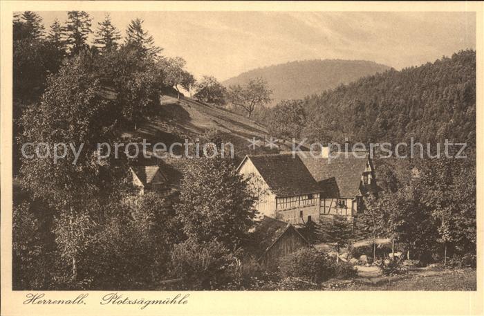 Bad Herrenalb Plotzsaegmuehle