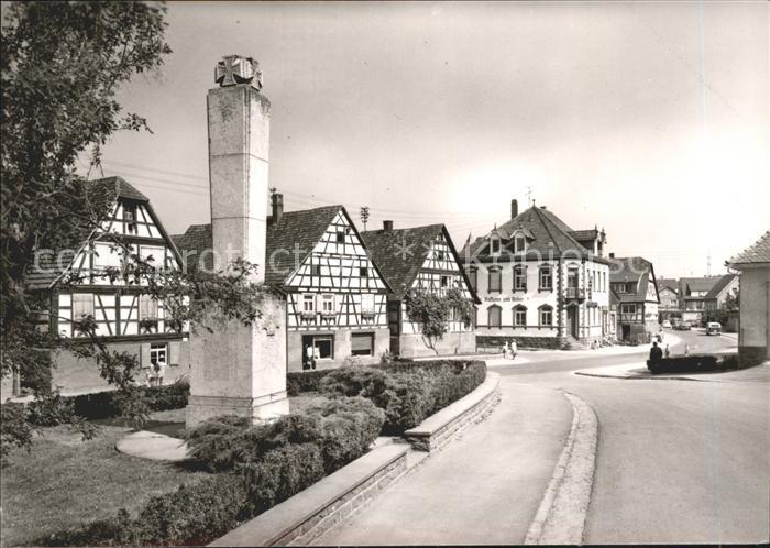 Langensteinbach Karlsbad Strassenansicht