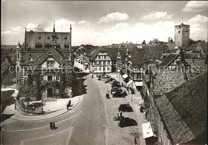 Bretten Baden Hauptstrasse Rathaus