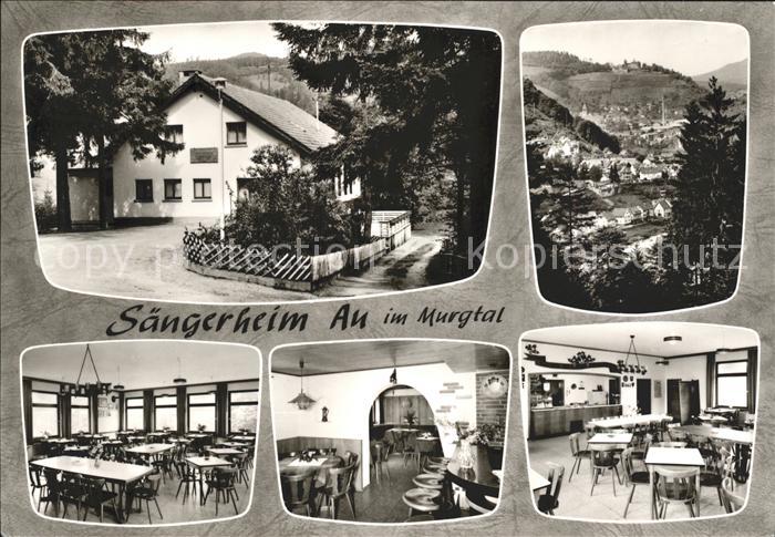 Weisenbach Murgtal Gaststaette Saengerheim
