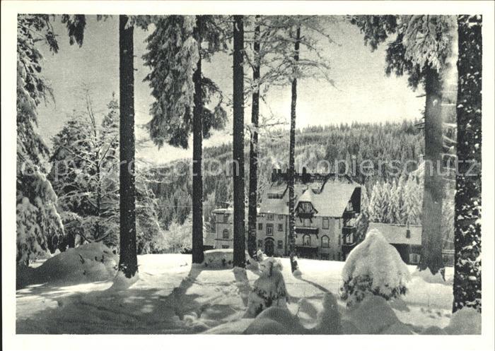 Notschrei Waldhotel Kupfertiefdruck