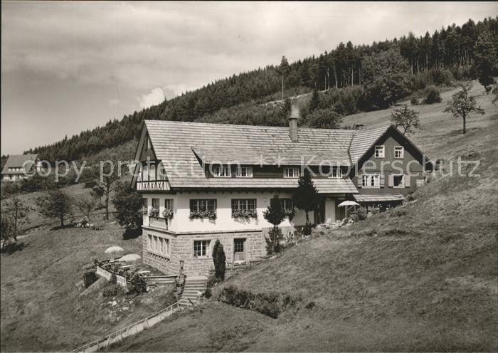 Brandmatt Schwarzwald Gaststaette Pensio zum Brigettenschloss