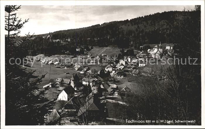 Todtmoos Schwarzwald BW Ortsansicht