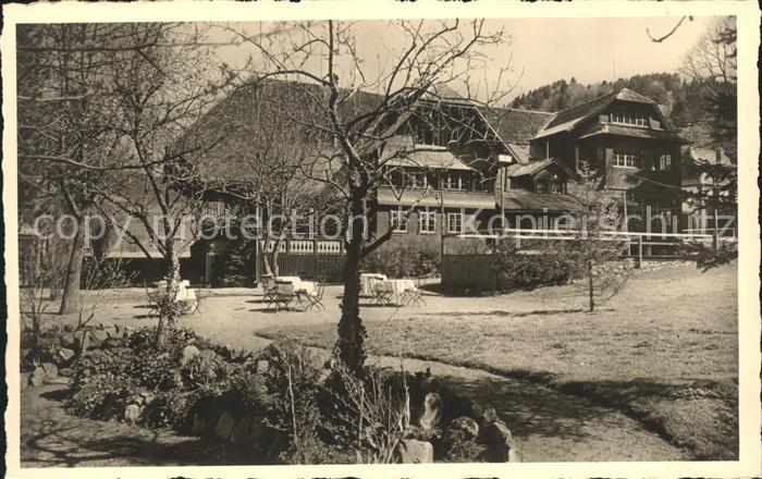 Todtmoos Schwarzwald BW Hotel Schwarzwaldhaus