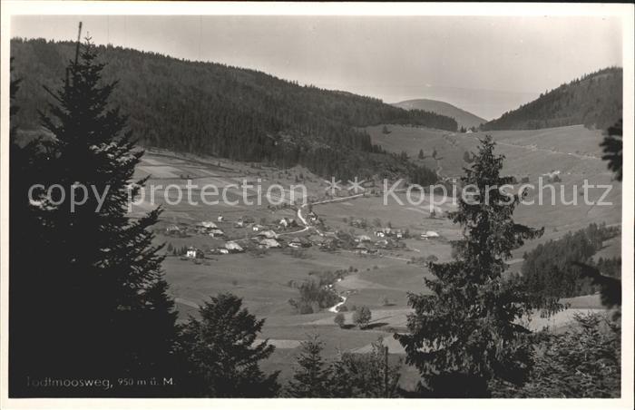 Todtmoos Schwarzwald BW Ortsansicht