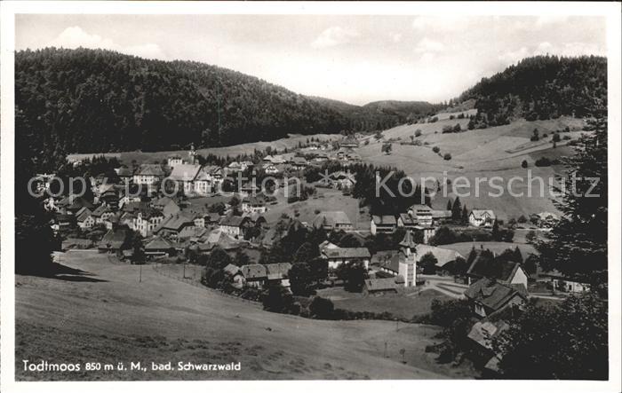 Todtmoos Schwarzwald BW Ortsansicht