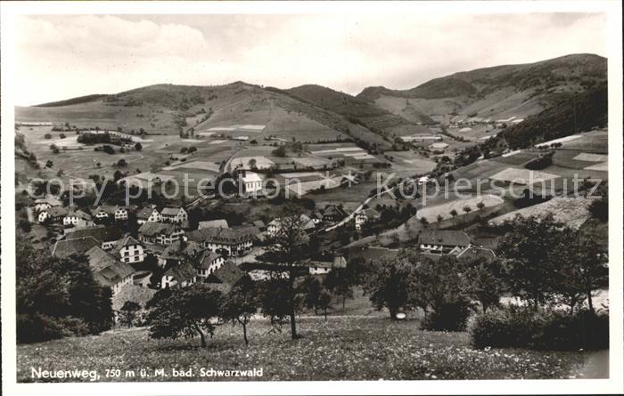Neuenweg Gasthof Pension zur Sonne Ortsansicht