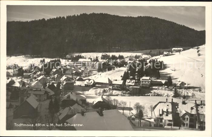 Todtmoos Schwarzwald BW Ortsansicht