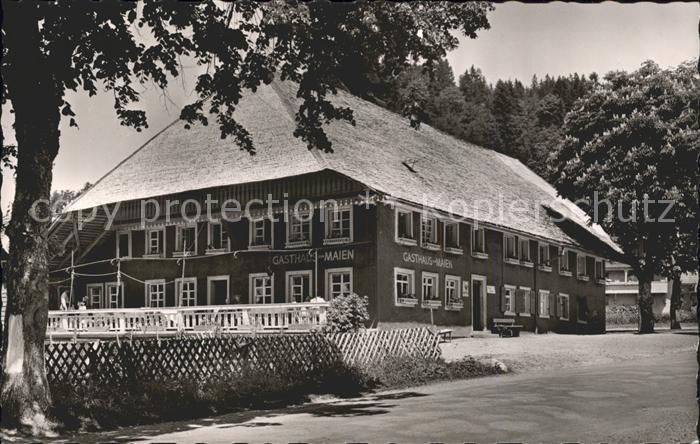 Todtmoos Schwarzwald BW Gasthof zum Maien