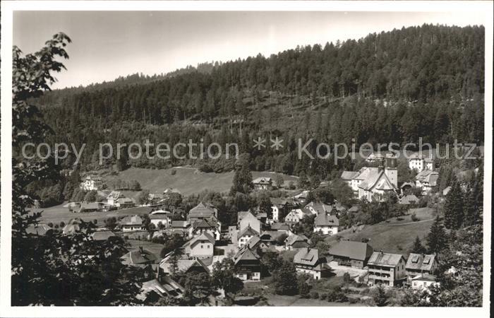 Todtmoos Schwarzwald BW Ortsansicht