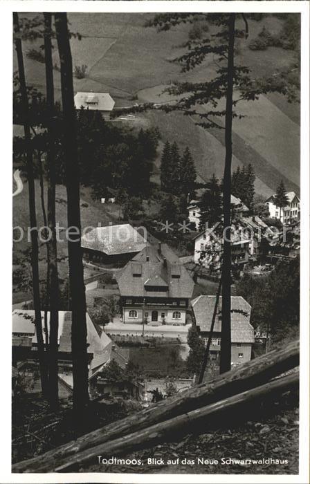 Todtmoos Schwarzwald BW Neues Schwarzwaldhaus