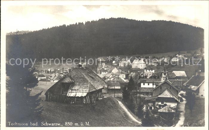 Todtmoos Schwarzwald BW Ortsansicht