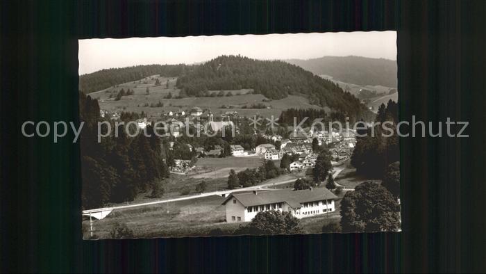 Todtmoos Schwarzwald BW Ortsansicht
