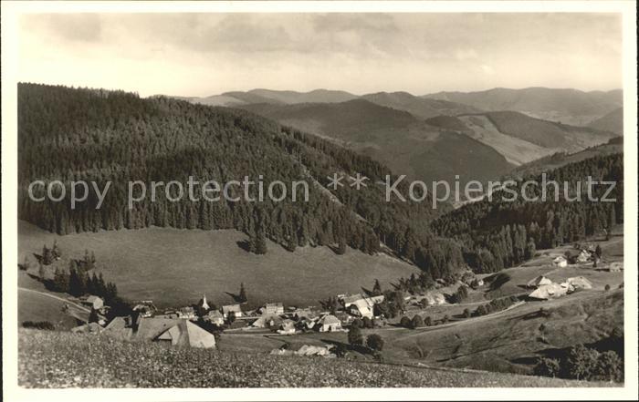 Muggenbrunn Gasthaus Pension Adler Ortsansicht