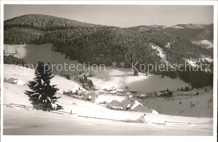 Muggenbrunn Gasthof Gruener Baum Ortsansicht