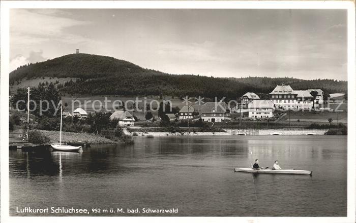 Schluchsee Boot Bruecke