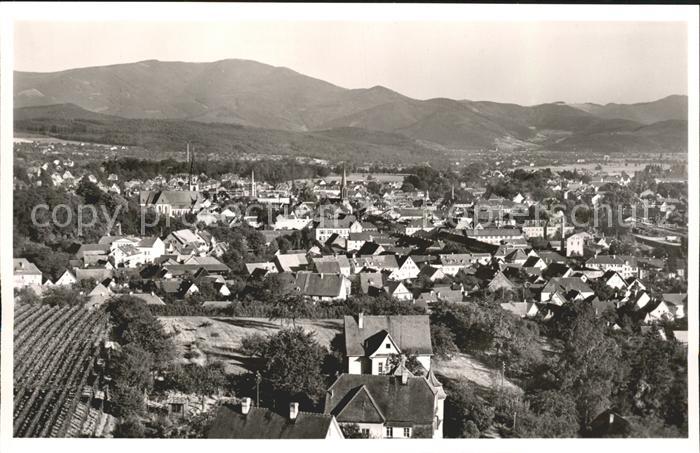 Emmendingen Blick Schwarzwald