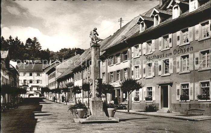 Schoenau Schwarzwald Talstrasse Gasthaus Ochsen