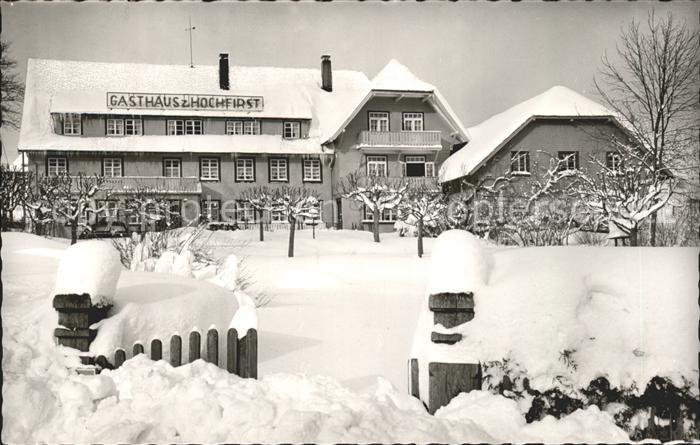 Saig Schwarzwald Gasthof Hochfirst