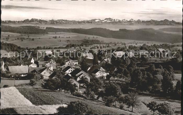 uehlingen-Birkendorf Ortsansicht Alpenblick