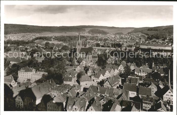 Heidenheim Brenz Klosterkirche Ortsansicht