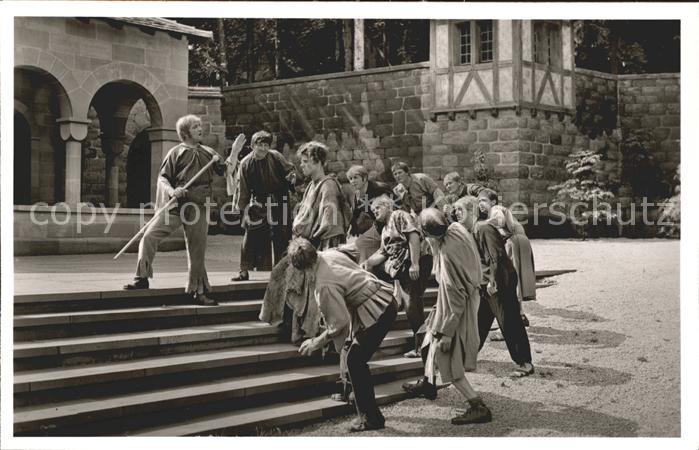 Heidenheim Brenz Naturtheater Der Bettler vor dem Kreuz