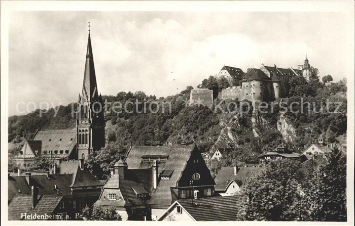 Heidenheim Brenz Schloss Kirche