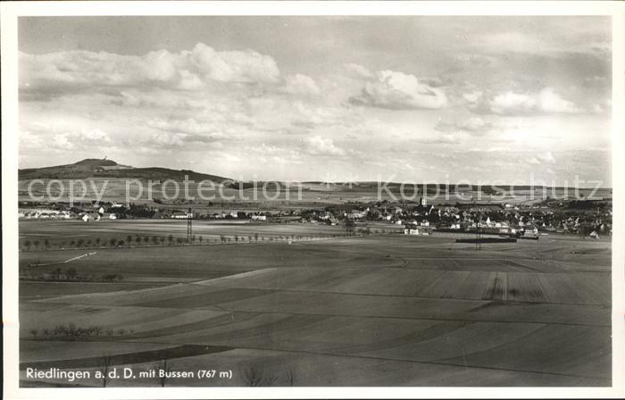 Riedlingen Donau mit Bussen