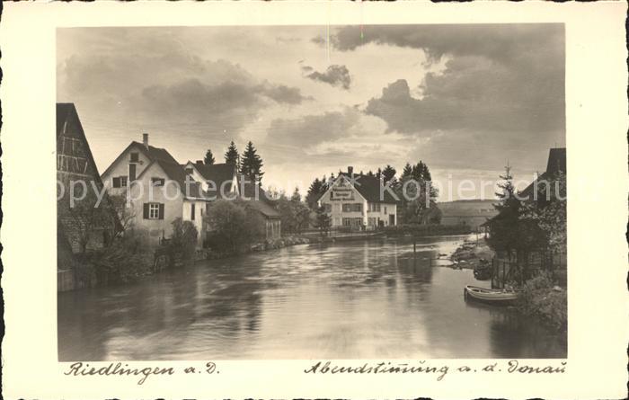 Riedlingen Donau Abendstimmung