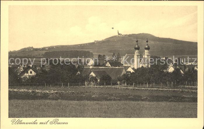 Uttenweiler mit Bussen Kirche