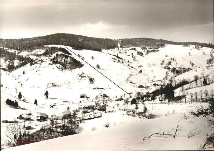 Wieden Schwarzwald Gasthof zum Hirsche Skilifte